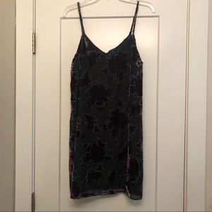 Aeropostale velvet rose dress size M NWT